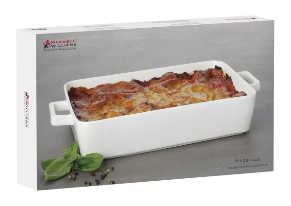 Maxwell & Williams Epicurious Lasagne Dish 36x24x7.5cm