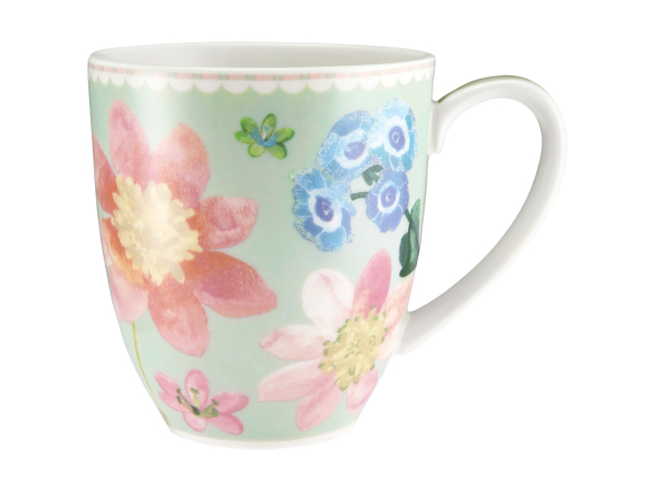 Maxwell & Williams Primula Coupe Mug 375ML Sage