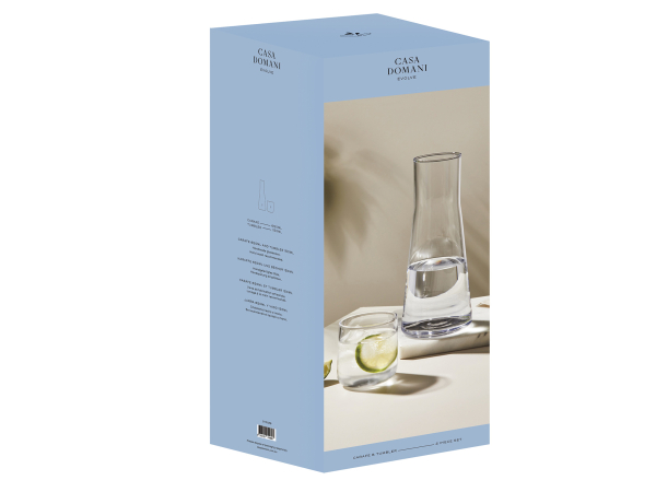 Maxwell & Williams Evolve Carafe & Tumbler Set