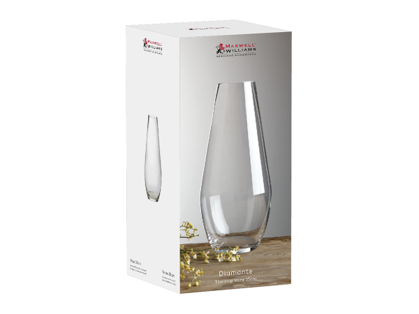 Maxwell & Williams Diamante Teardrop Vase 35cm