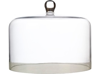 Maxwell & Williams Diamante Straight Sided Cake Dome 26x20cm Gift Boxed