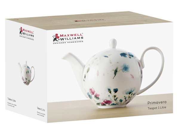 Maxwell & Williams Primavera Teapot 1l