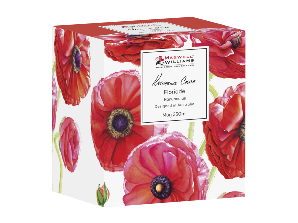 Maxwell & Williams Katherine Castle Floriade Mug Ranunculus  350ml