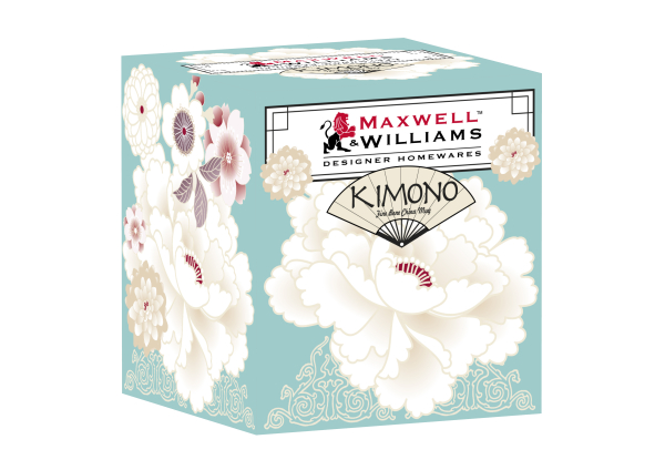 Maxwell & Williams Kimono Mug Teal  400ml