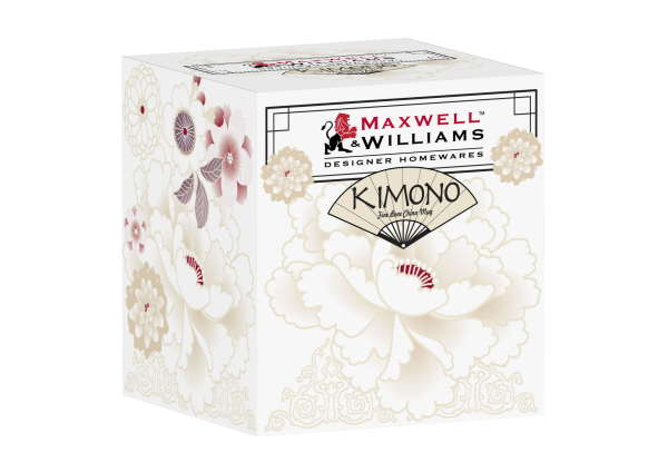 Maxwell & Williams Kimono Mug White  400ml