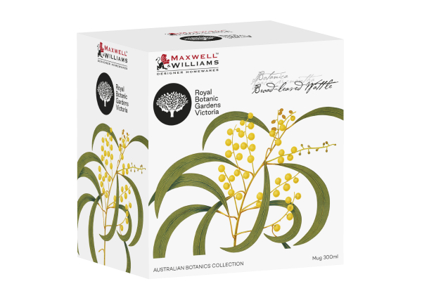 Maxwell & Williams Royal Botanic Gardens Mug Wattle  300ml