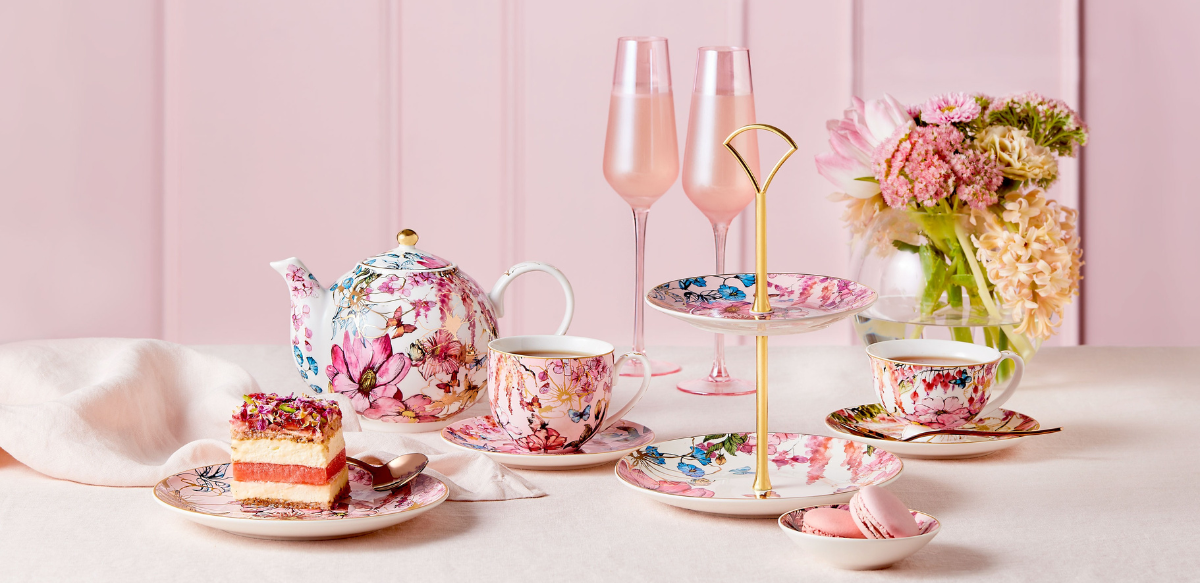 Transform Your Serveware with Vibrant Colours and Floral Designs This Season